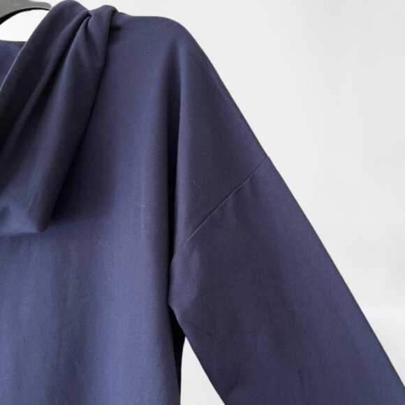 NWT Michael Kors Women’s OVERSIZED Hoodie in True Blue – Size S - Picture 14 of 16